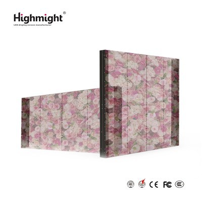 Schermo pubblicitario trasparente a LED