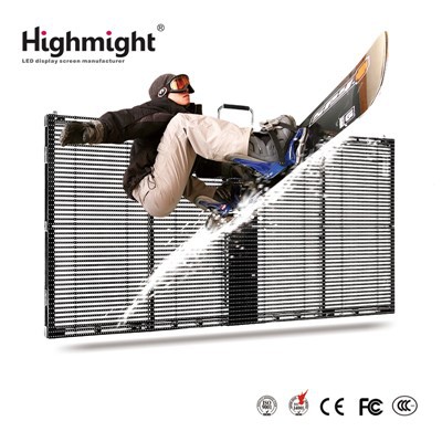 Display trasparente a led